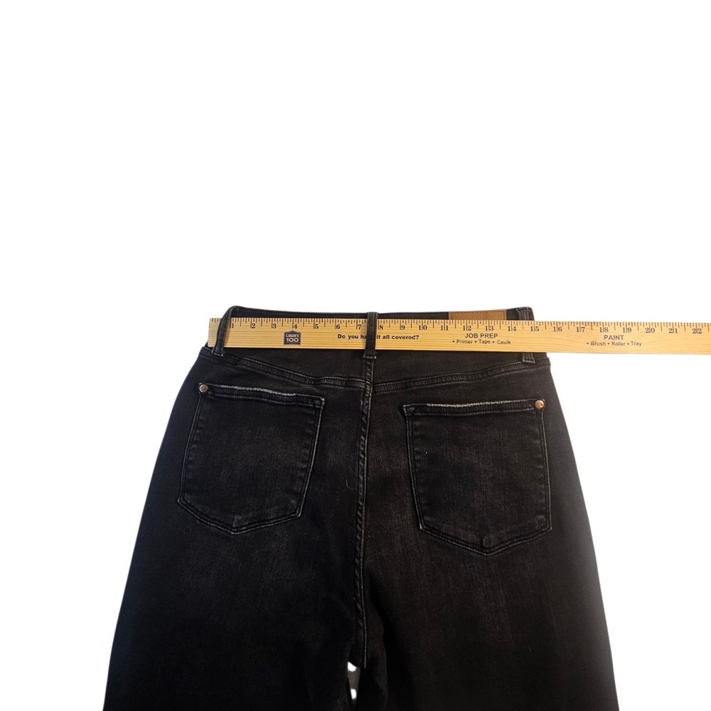Judy Blue High Waist Straight Leg Dark Wash Jeans Size 13/31 JB88646 - Picture 7 of 8